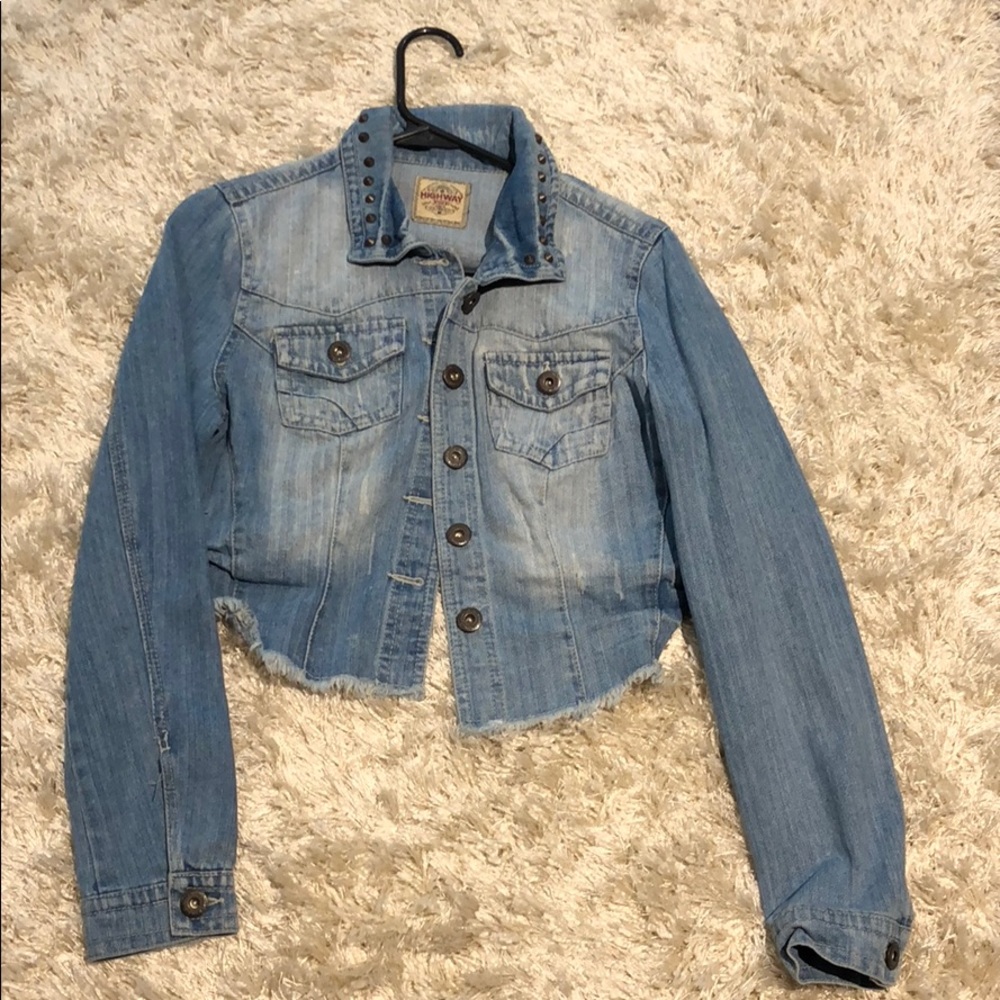 Crop Jean Jacket